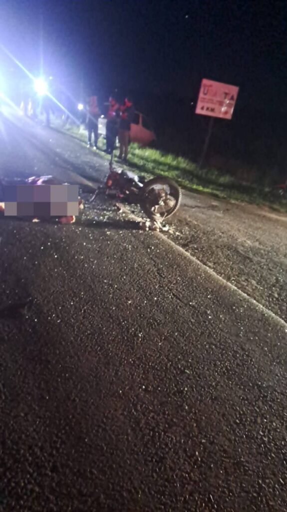 El informe detallado del accidente registrado anoche frente al acceso a la localidad de Panchito Lopez.Aquí todos los datos 👇