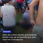 Niño de 5 años sufre graves heridas tras ser atropellado por motocicleta en el barrio Primavera