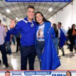 La Lic. Vilma Sánchez Fleitas, candidata a intendente de Bella Vista Norte, estuvo presente en el lanzamiento de la Lista 9, junto al líder del Movimiento Amambay Ñanemba’e, Lic. Ronald Acevedo, en este importante momento de unidad y compromiso.