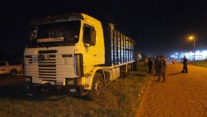 Ocho detenidos e incautación de camión por asalto con toma de rehenes y robo de ganado en Tacuatí