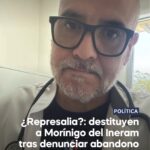 Carlos Morínigo destituido del Ineram tras denunciar abandono del sistema de salud pública