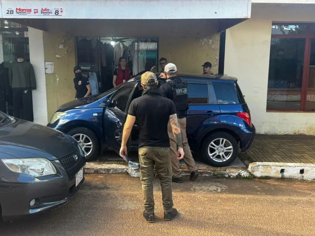 Allanamiento Antidrogas en Caaguazú Deja una Mujer Detenida y Droga Incautada