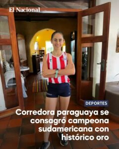 Rocío González gana oro para Paraguay en el Sudamericano de Trail Samaipata 2026