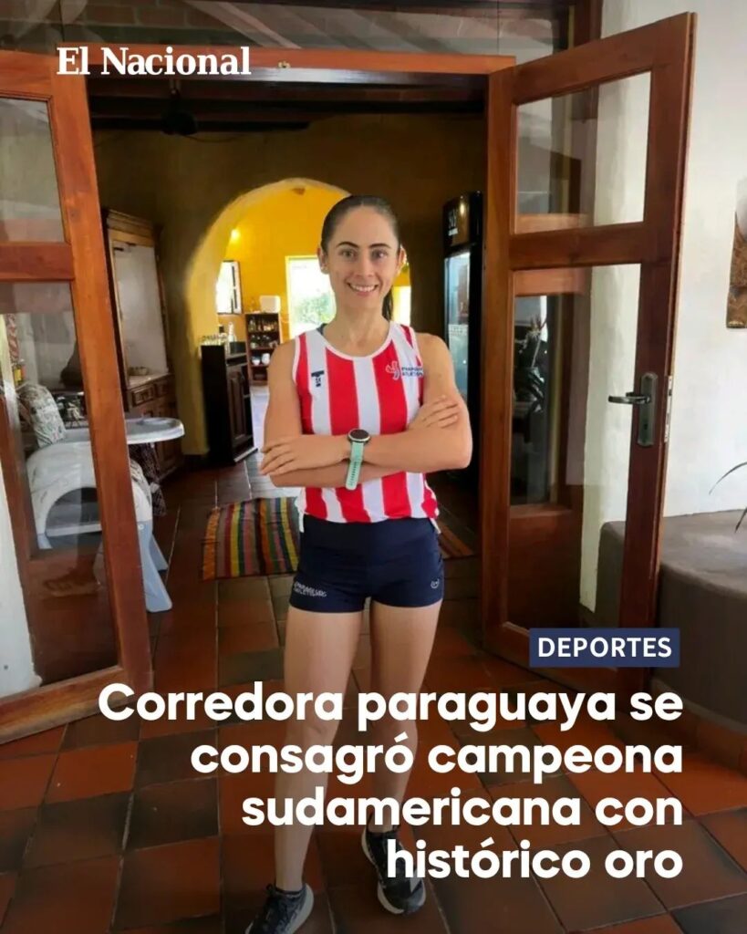 Rocío González gana oro para Paraguay en el Sudamericano de Trail Samaipata 2026
