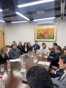 Diputado Santiago Benítez consulta a la ministra Claudia Centurión sobre los avances para la construcción del puente Piky kua